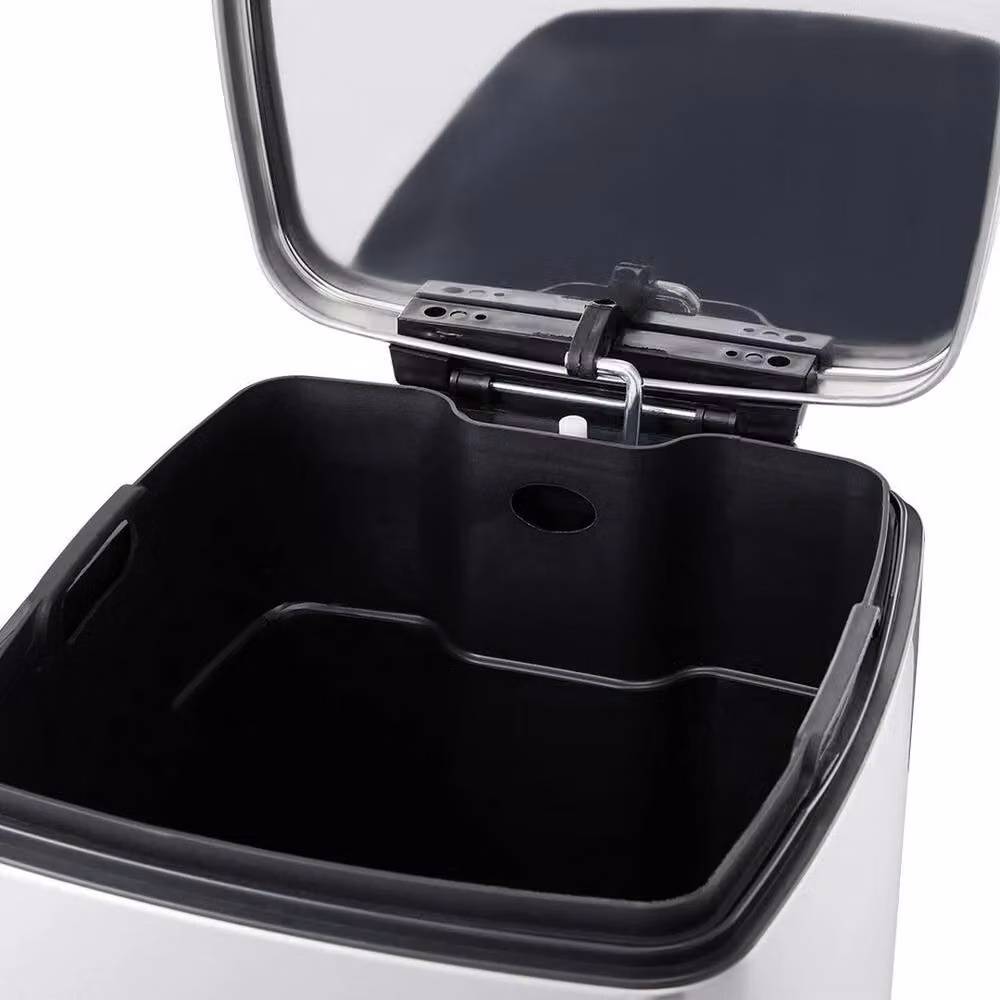 Kelvenix 30 L Stainless Steel Pedal Dustbin in Silver – 4