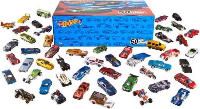 Mattel Hot Wheels 50 Car Pack Multicolour