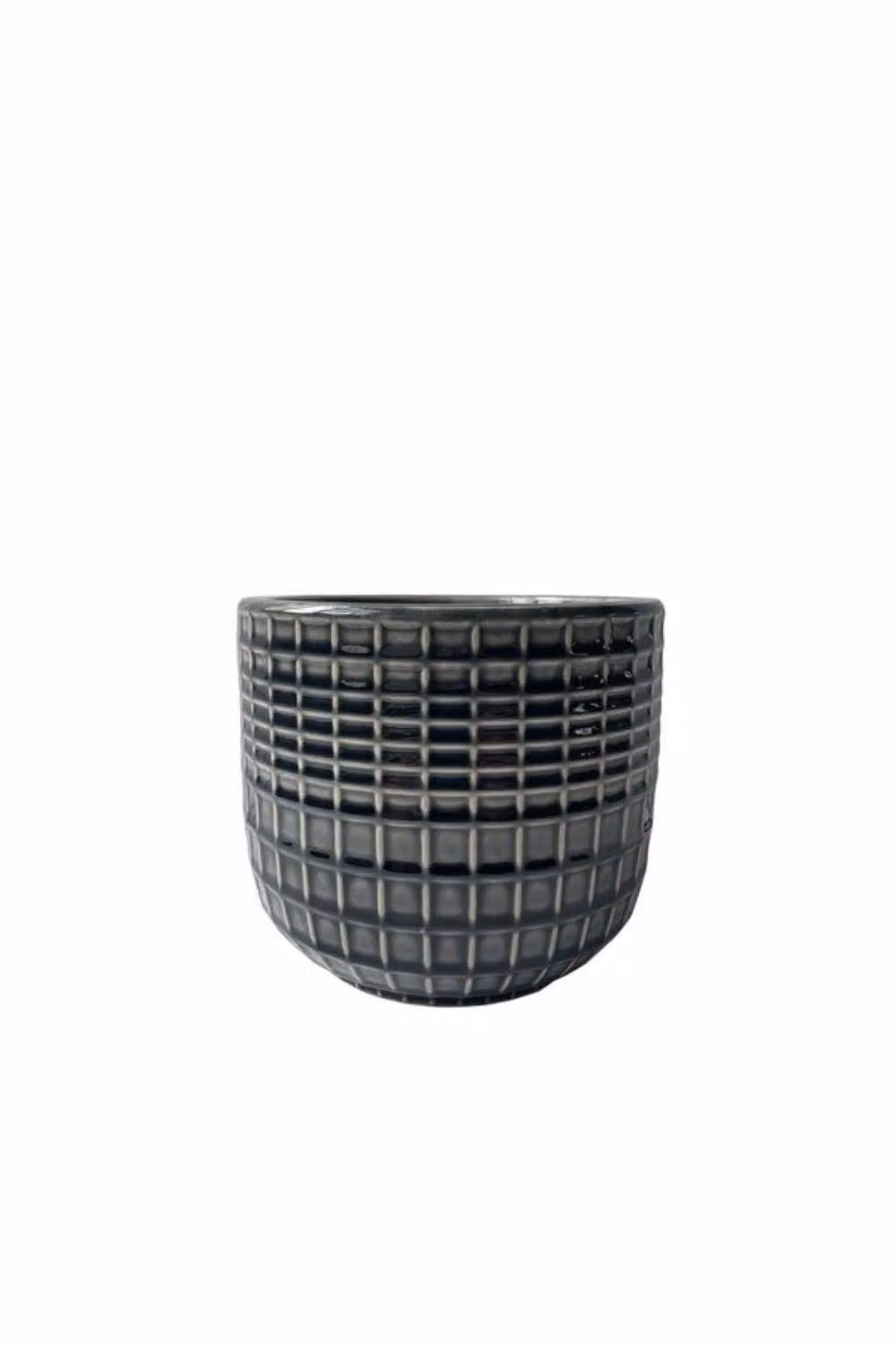 KDMD Hortus Grey Braga Pot, 4 Pack, H 7 cm x Dia 7.5 cm – 2