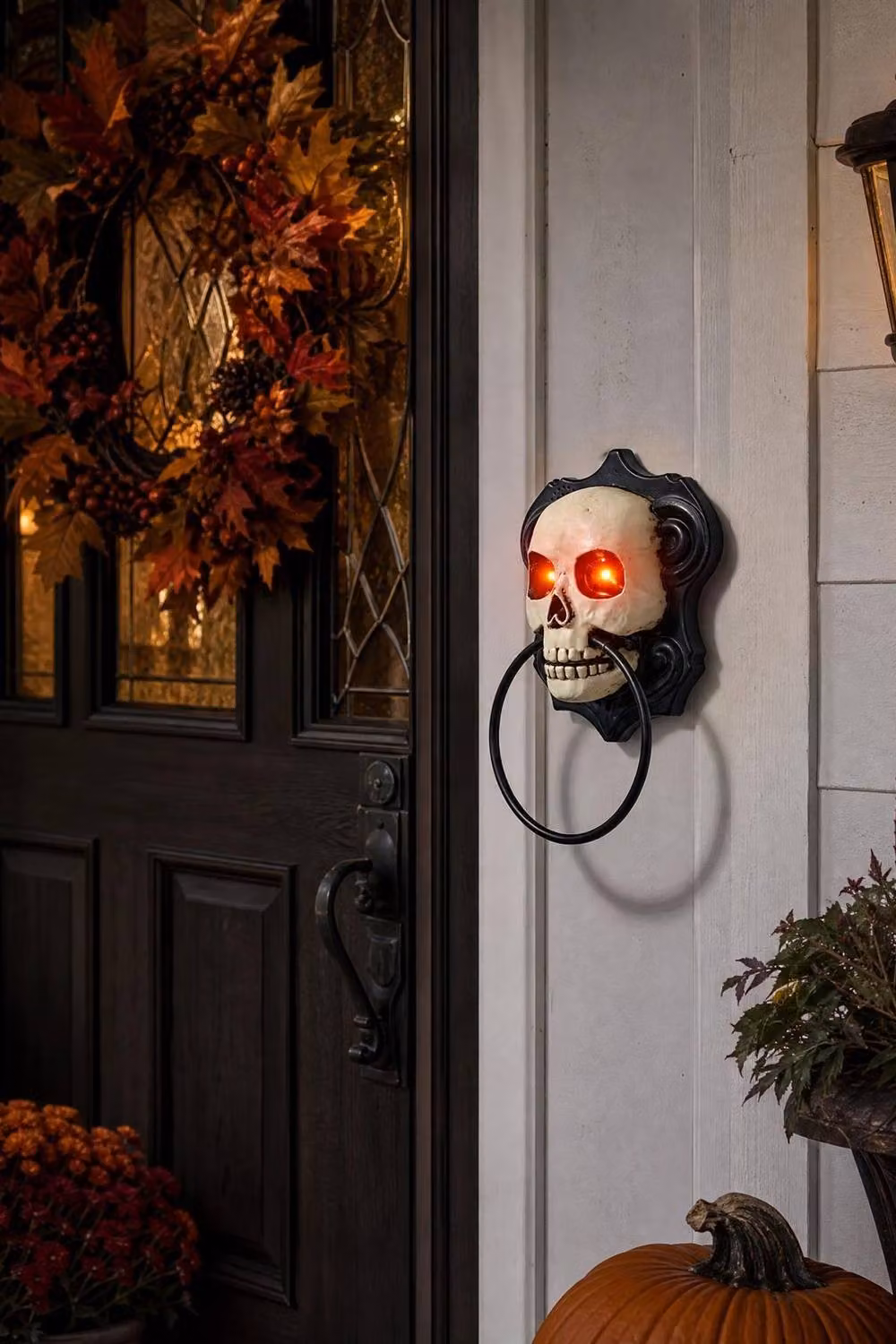 mysmartbuy Deaths Door Knocker Multicolour Halloween and Autumn Wall Mounted Decor – 2