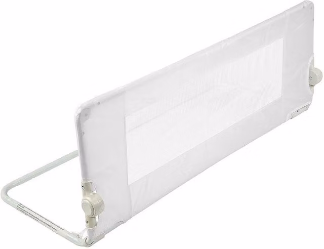 Safetots Foldable Mesh Bed Rail, White, W: 100 cm, H: 40 cm
