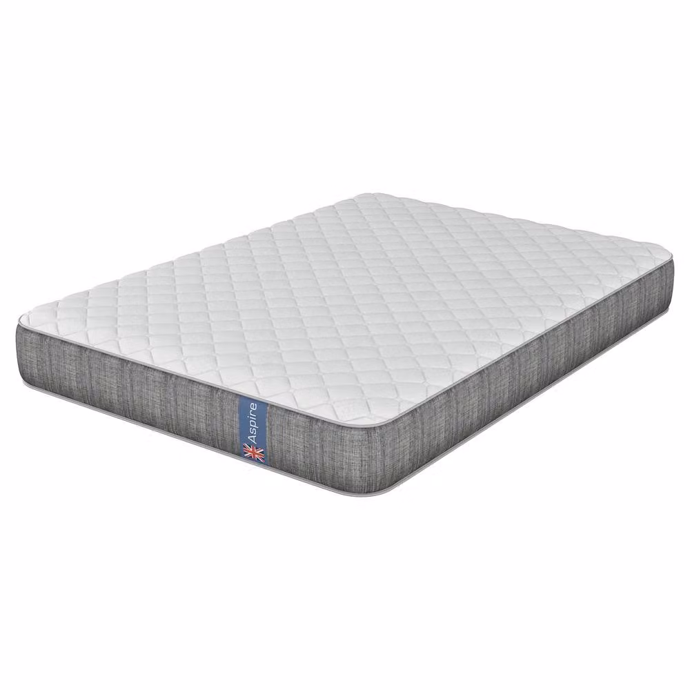 Aspire Heritage Cashmere 1000 Pocket Dual Sided Mattress, Medium Firm, White, W/D/H: 90 x 200 cm – 2