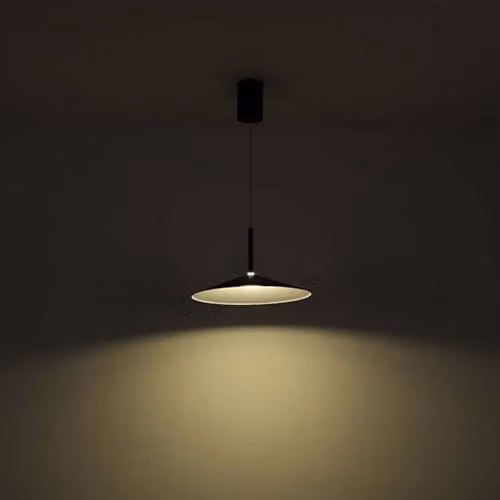 Netlighting Lampone Dome LED Pendant Light, Matt Black, Height Adjustable, 47.5 cm Diameter – 4