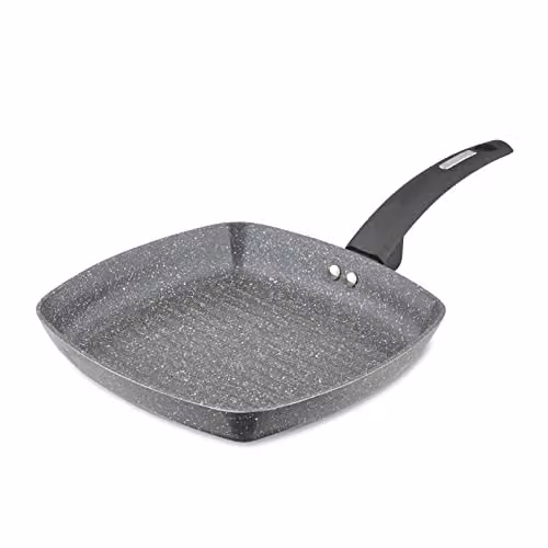 Tower Cerastone Ceramic Grill Pan, 25cm, Anthracite Grey – 1