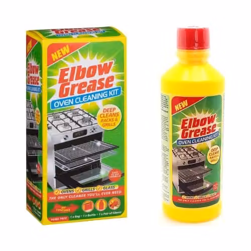 Elbow Grease EG23 Oven Cleaning Set in Yellow