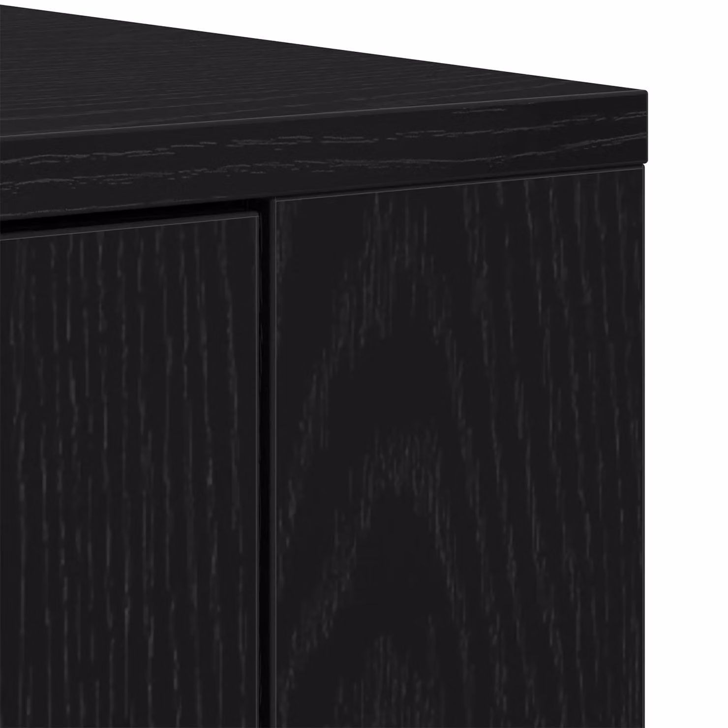 Berkfield Home Black Oak Modern Sideboard, W/D/H: 80 x 33 x 70 cm – 5