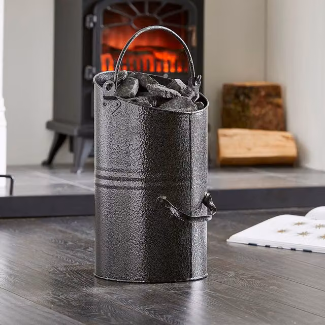 Inglenook Ellipse Coal Hod - Black