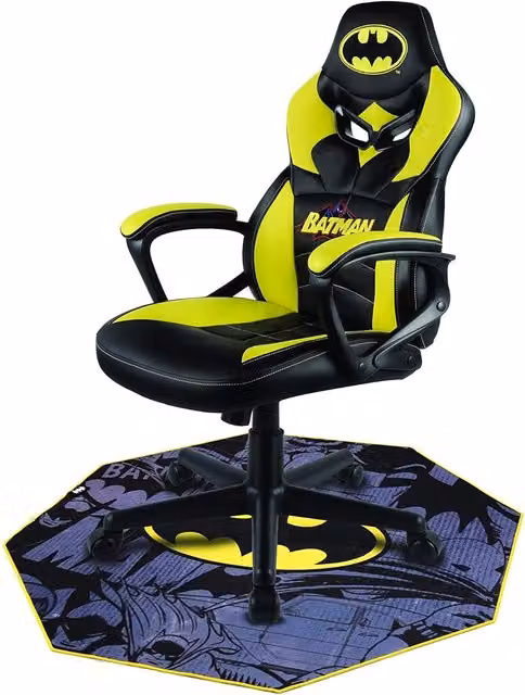 Subsonic Batman Gaming Floor Mat, Black