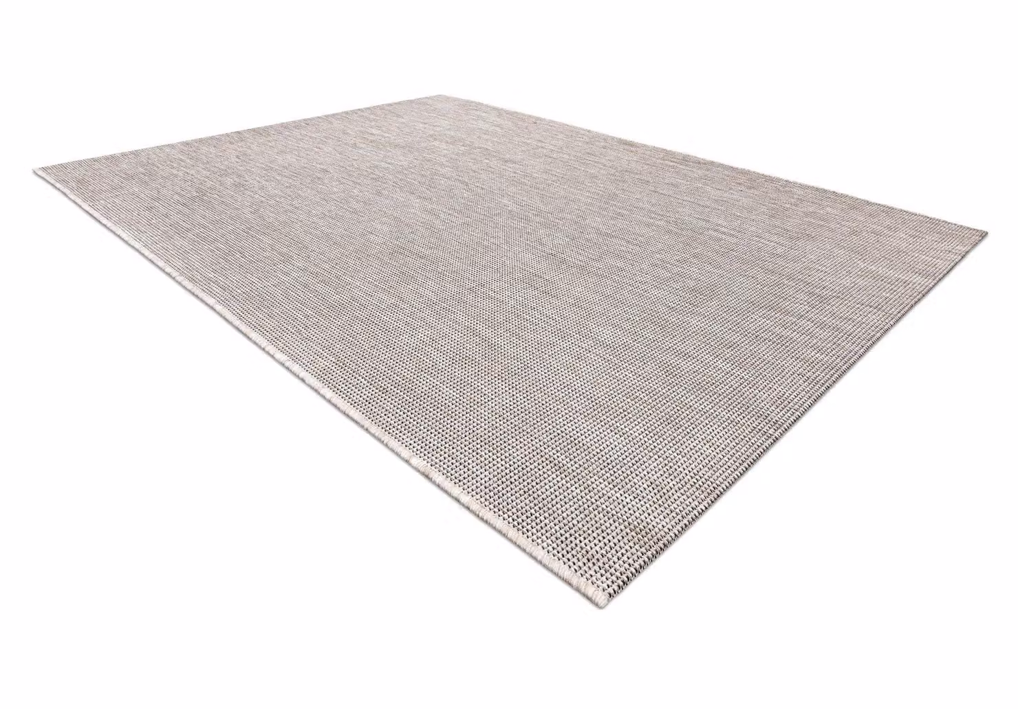 RugsX Floorlux Modern Rectangular Rug in Silver, W: 240 cm, D: 330 cm – 2