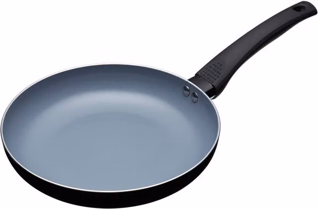 MasterClass Ceramic Non-Stick Frying Pan, 24cm, Black or Grey – 2