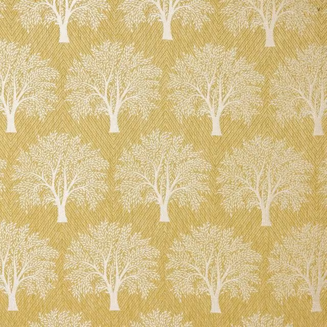 Terrys Levanto Fabric in Chartreuse Yellow and White