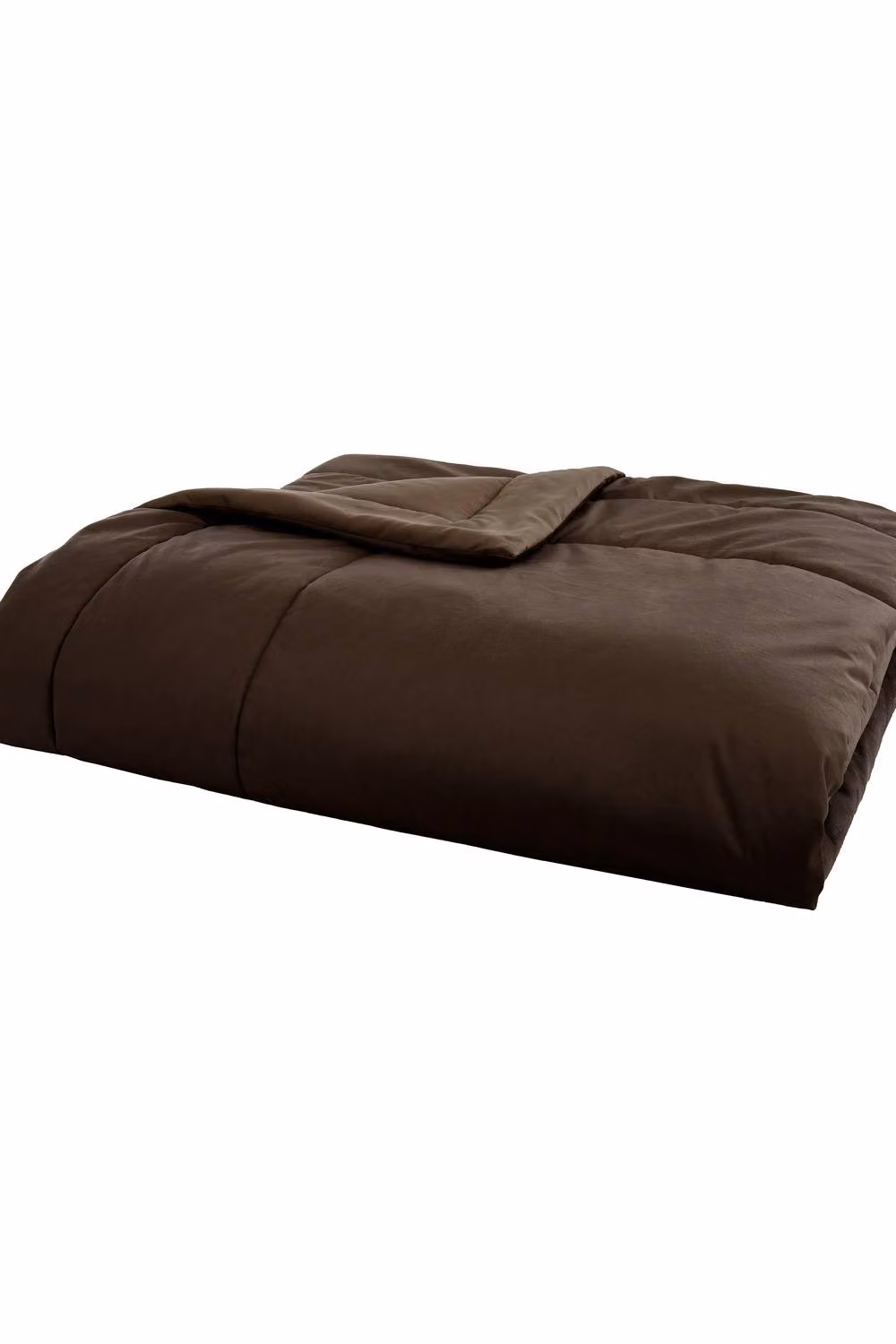 Appletree Harlan Quilted Velvet Bedspread in Chocolate Brown – 3