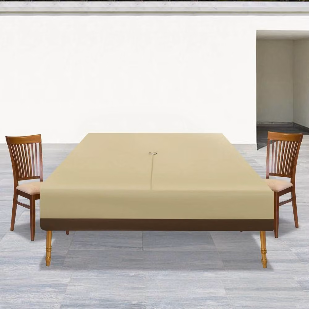 FORGEVIO Waterproof Outdoor Patio Sofa Cover in Beige – 3