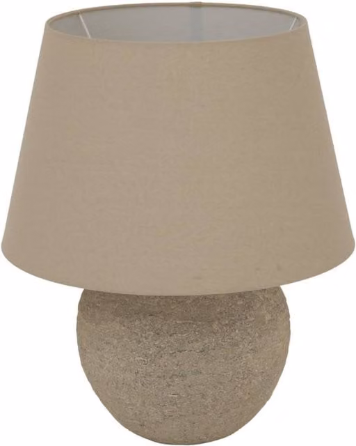 KDMD Tuscan Grey Stone Tabletop Lamp