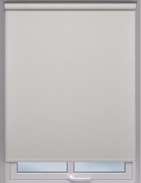 Terrys Sense Made to Measure Blackout Roller Blind in Grey Textile