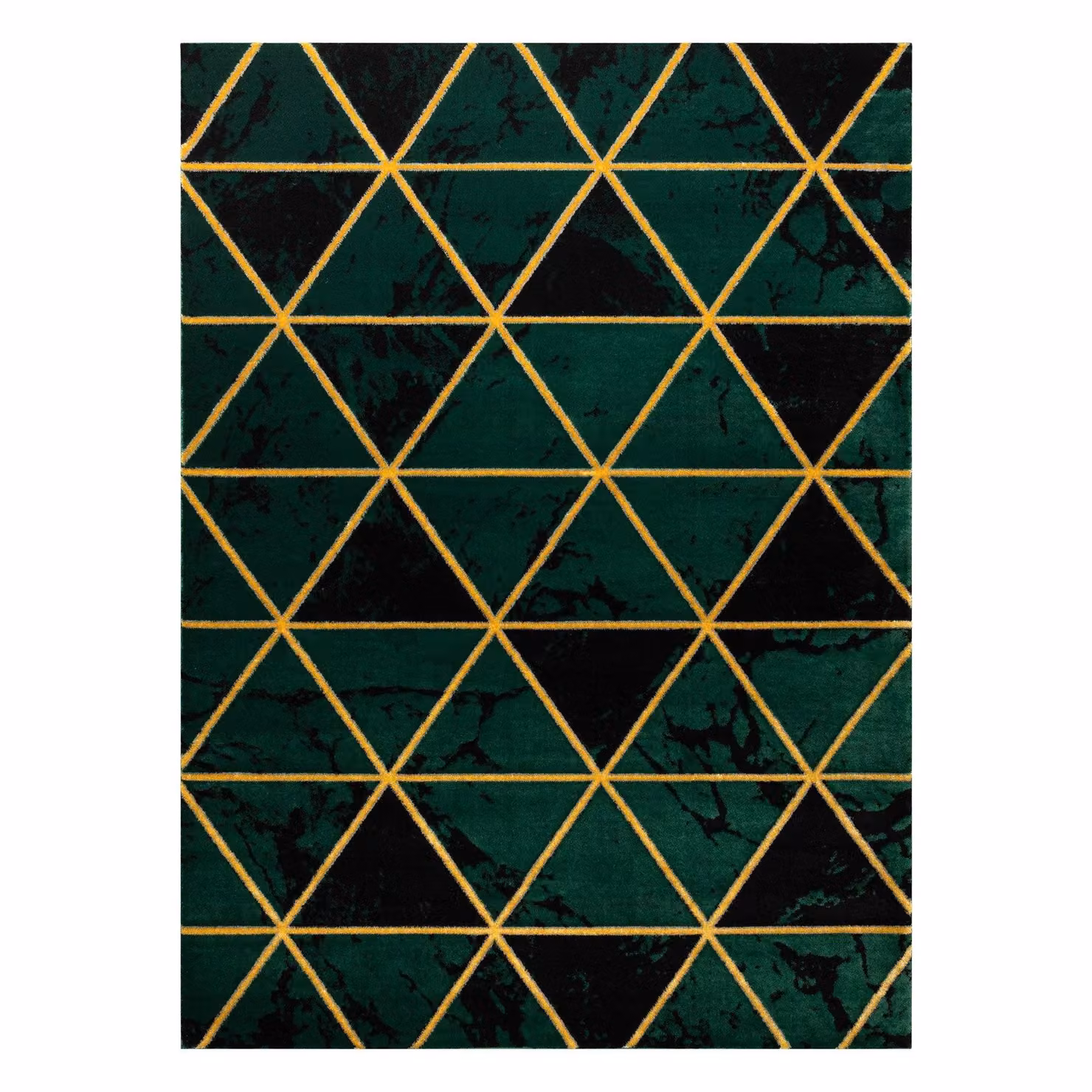 RugsX Emerald Green Geometric Rug, W: 140 cm, D: 190 cm – 3