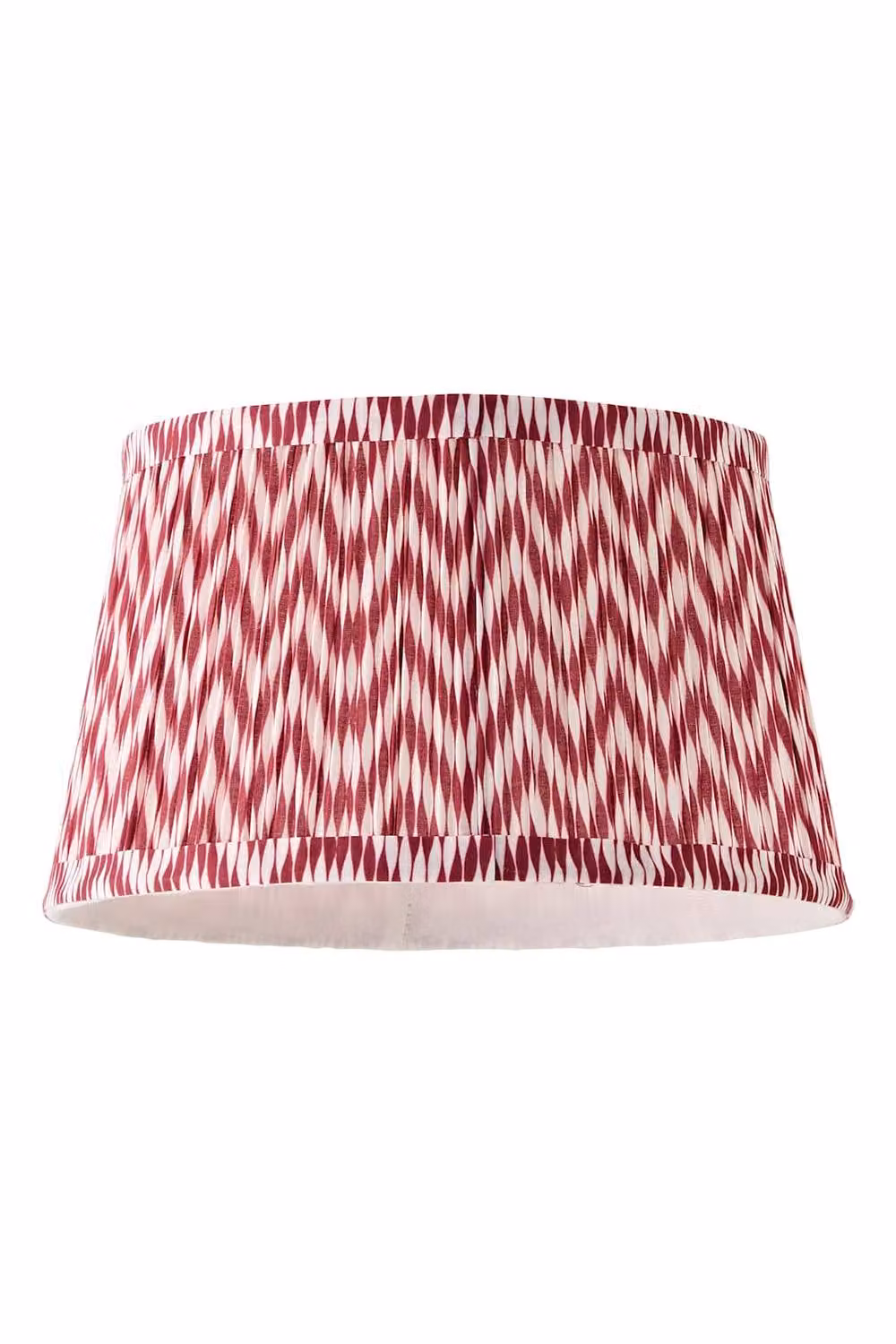 ValueLights Saffira Large Pleated Chevron Taper Easy Fit Pendant Lamp Shade in Bright Pink – 2