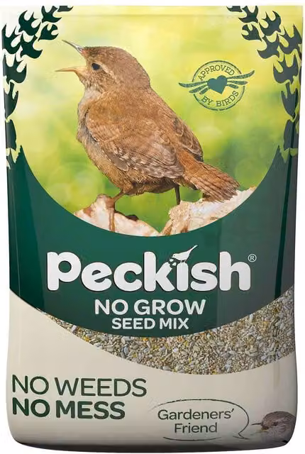 Peckish No Grow Wild Bird Seed Mix, 12.75 kg, Green and Brown – 2