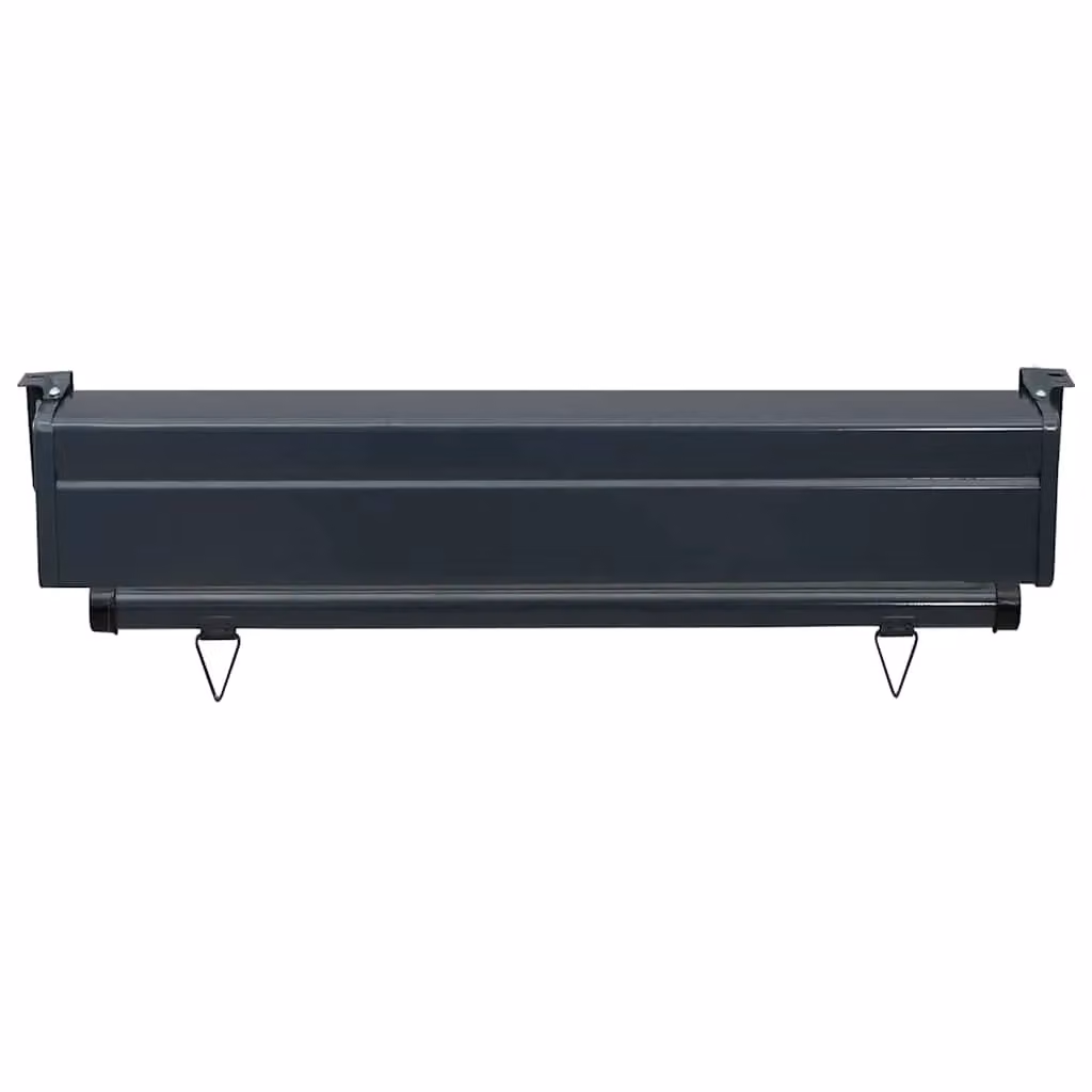 Berkfield Home Balcony Side Awning in Black, W/H: 85 x 250 cm – 4