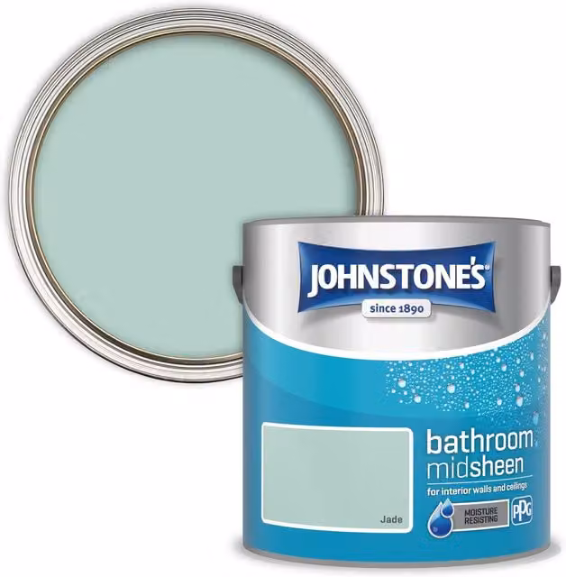 Johnstone's Jade Mid-Sheen Bathroom Paint