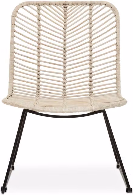 Interiors by Premier Rattan and Metal Chair in Grey, White or Black