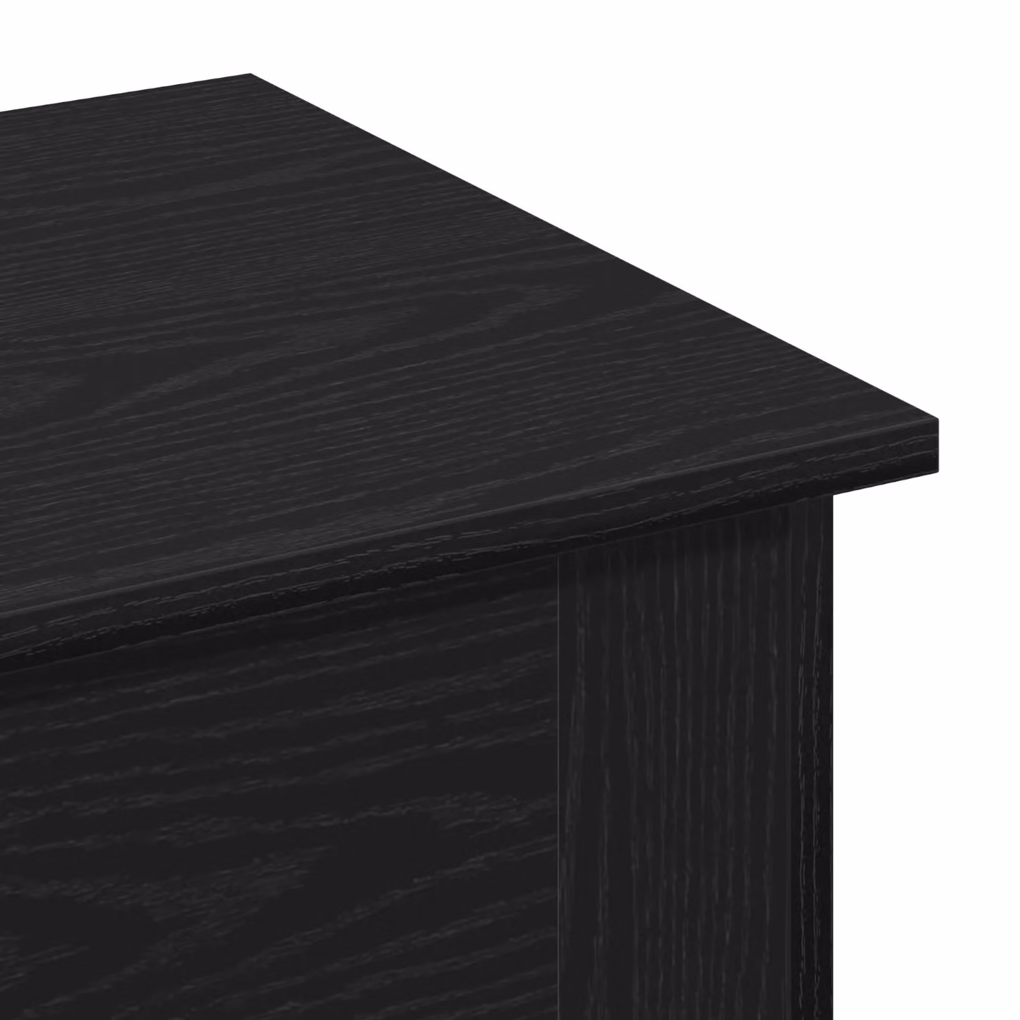 Berkfield Home Black Oak Coffee Table, W/D/H: 40 x 40 x 42 cm – 4