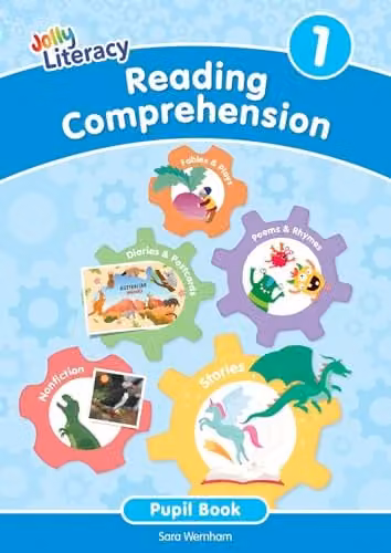Jolly Literacy Reading Comprehension Pupil Book 1: In Precursive Letters, Multicolour