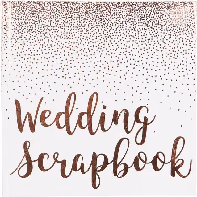 Art Studio Gold Paper Scrapbook