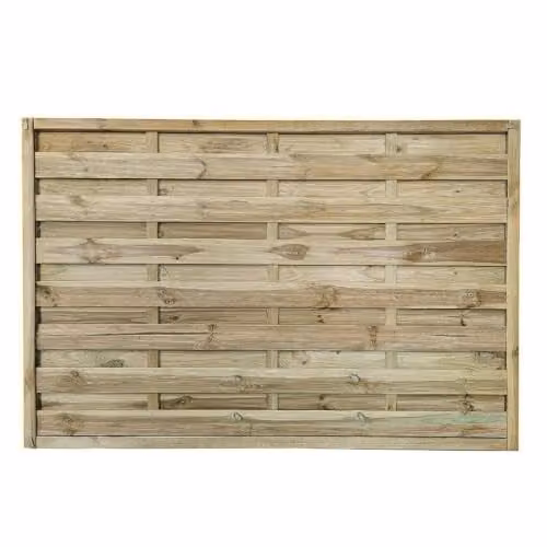 Snowdon Timber Pressure Treated Wood Fence Board, Brown, W/D/H: 122 x 122 x 180 cm, Pack of 3 – 2