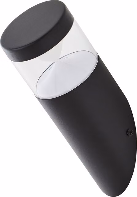 Litecraft Nura LED Outdoor Angled Wall Light in Black