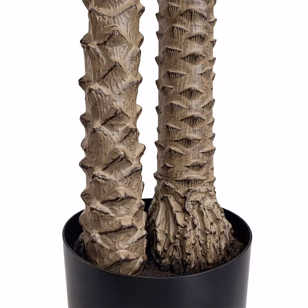 Leaf Premium XXL Artificial Coco Palm Tree in Green, Height: 260 cm – 3