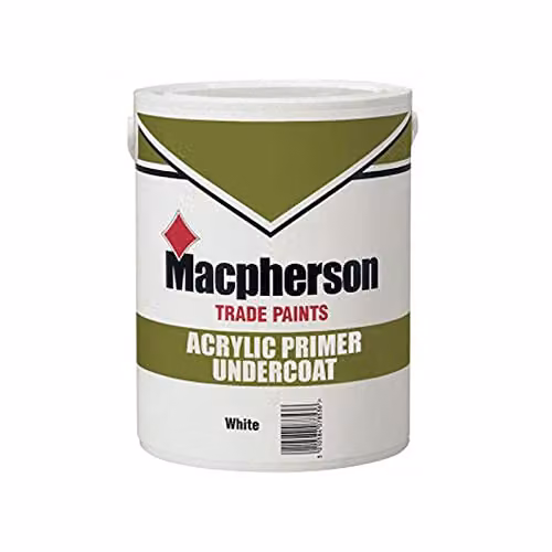 Macpherson White Water-Based Acrylic Primer