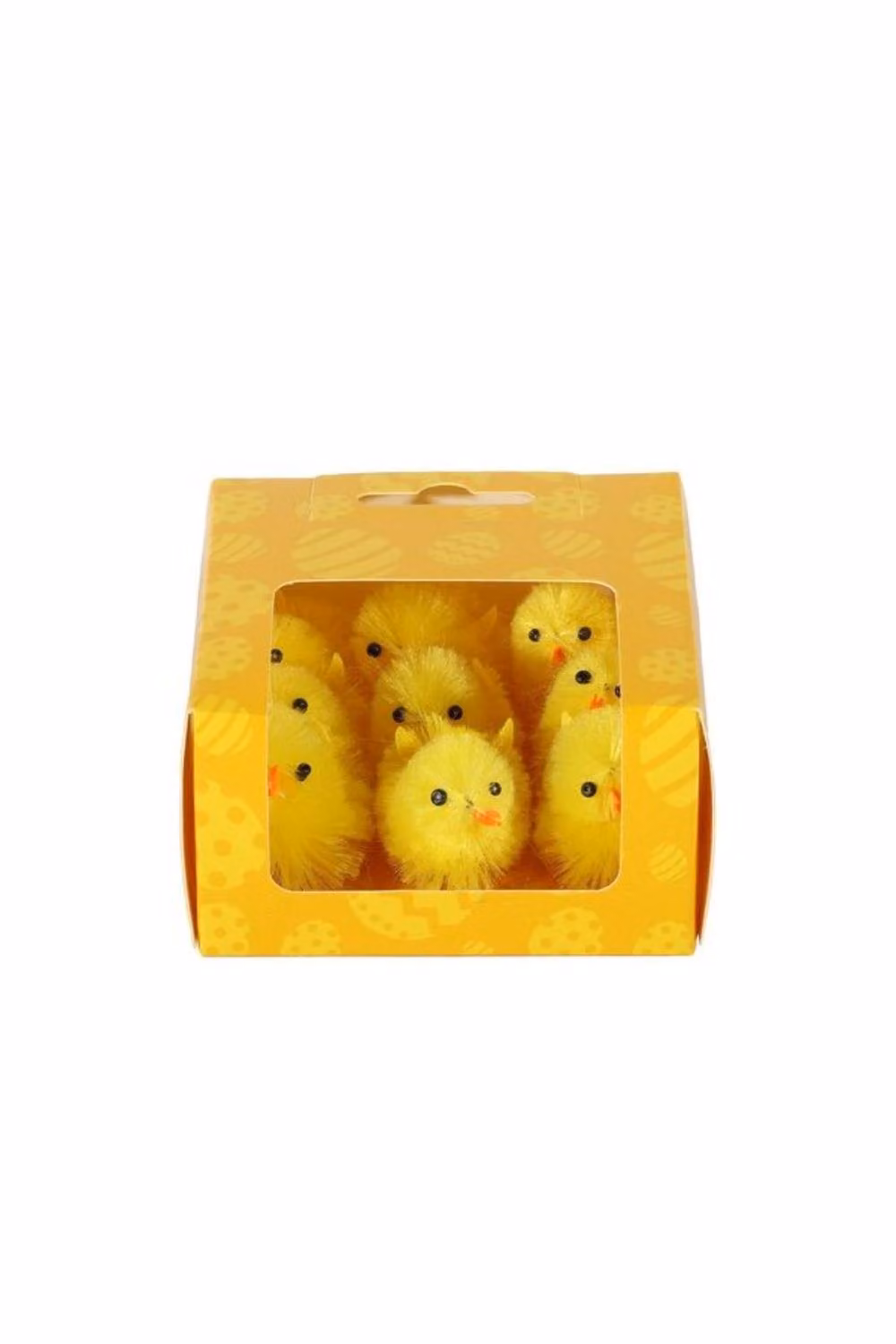 KDMD Easter Chicks Display Box, 36 Pack, Yellow Textile Animals – 2