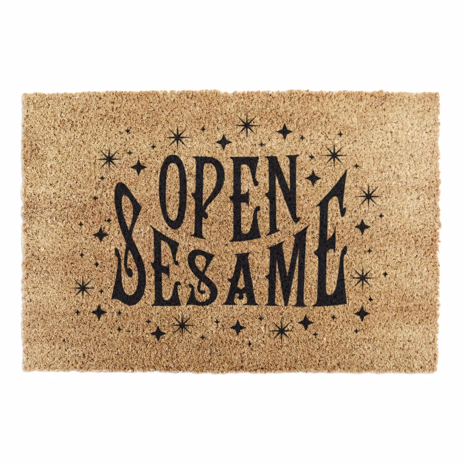 Artsy Mats Open Sesame Design Doormat, Black, W/D/H: 60 x 40 x 1 cm – 3