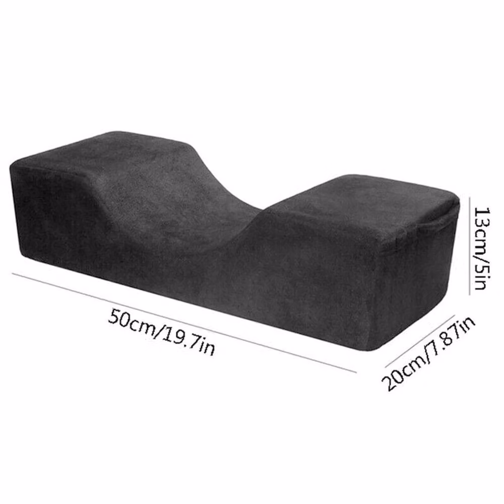 VOGREX Black Professional Memory Foam Eyelash Extension Pillow – 2