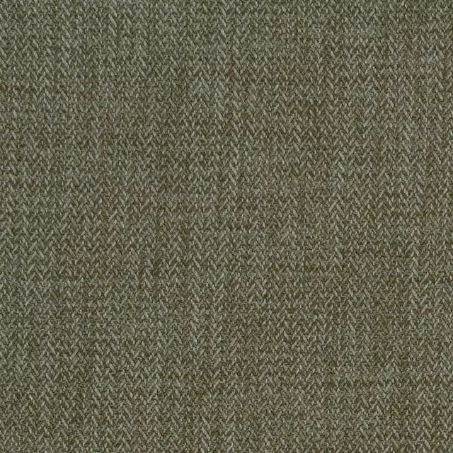 Ante Decor Herringbone Green Chenille Graphic Fabric