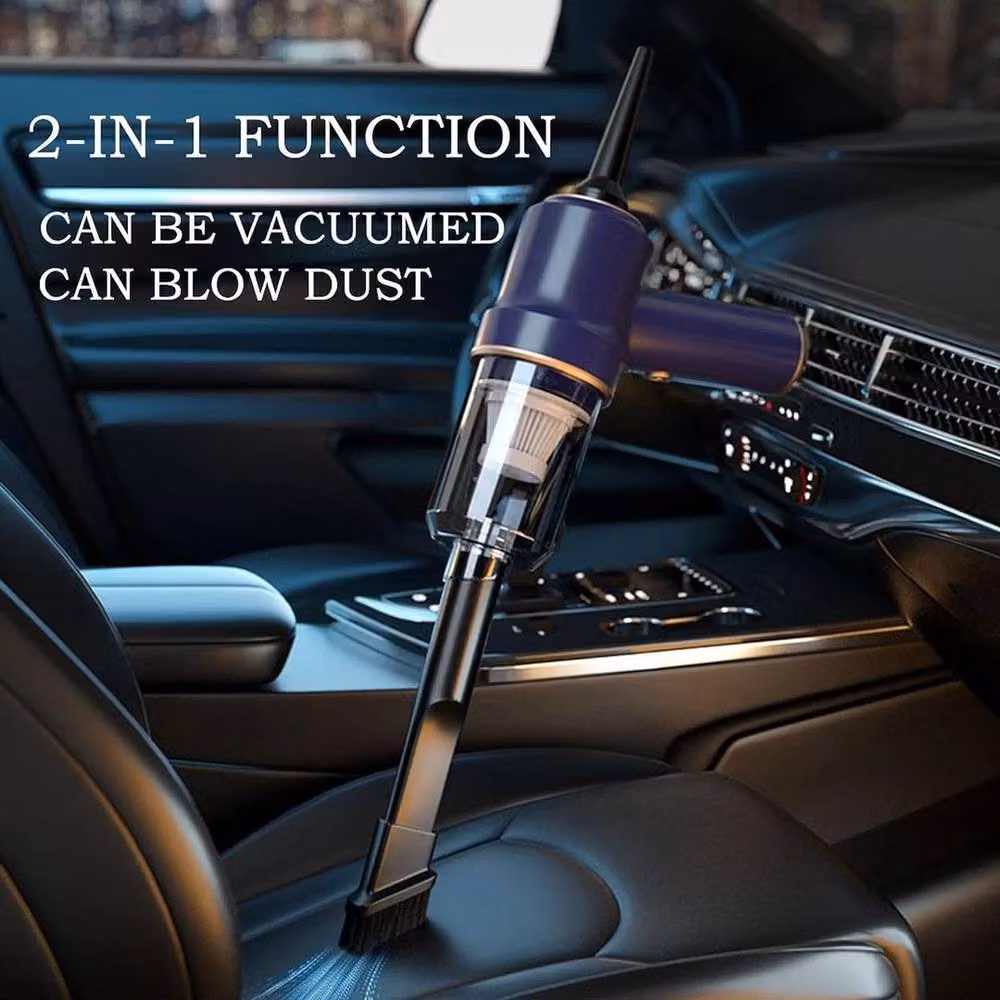 NESTLUNE Cordless Electric Air Duster and Blower Vacuum Cleaner in Blue, W/D/H: 15 x 15 x 15 cm – 2