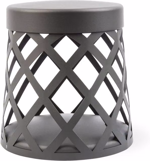 Netlighting Shadow LED Outdoor Pedestal Light in Dark Grey with Up and Down Effect, IP65 Rated – 1