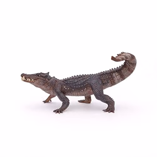 Papo Kaprosuchus Dinosaur Figure, Brown and Multicolour, Dinosaurs Collection