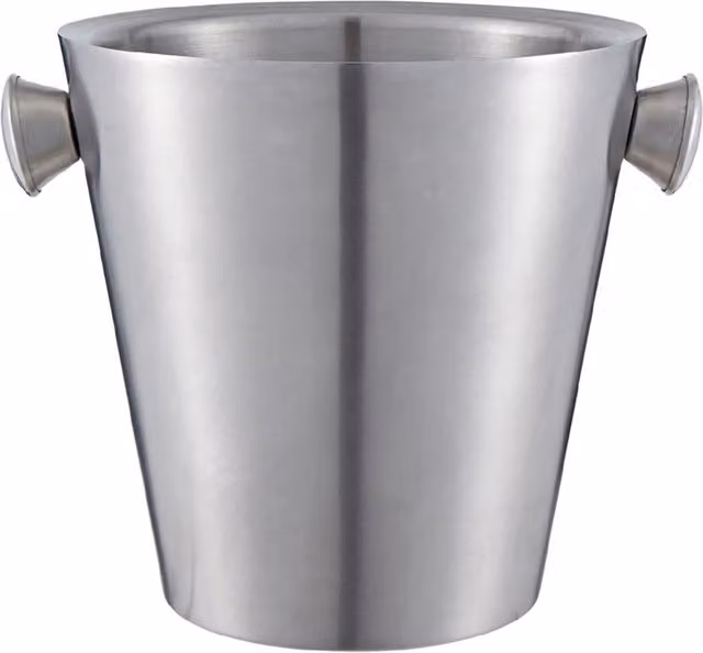 Buckingham 4.8 l Double-Wall Stainless Steel Champagne and Wine Bucket, Matt Silver