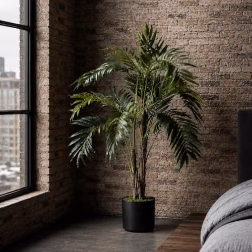 Leaf Green Artificial Palm Tree, Height: 120 cm – 2