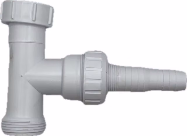 McAlpine Multifit 1.25 inch Plastic Washer Tee Branch in White – 1