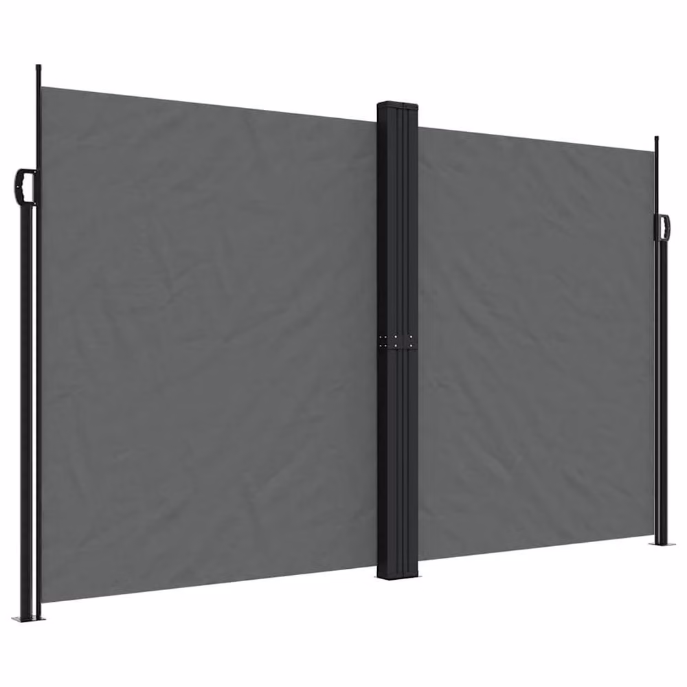 Berkfield Home Retractable Side Awning in Anthracite, W/H: 600 x 200 cm – 2
