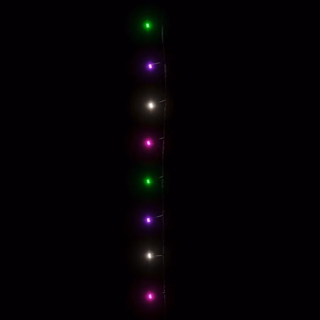 Berkfield Home LED String Lights with 150 Pastel Multicolour LEDs, 15 m, USB Powered – 4