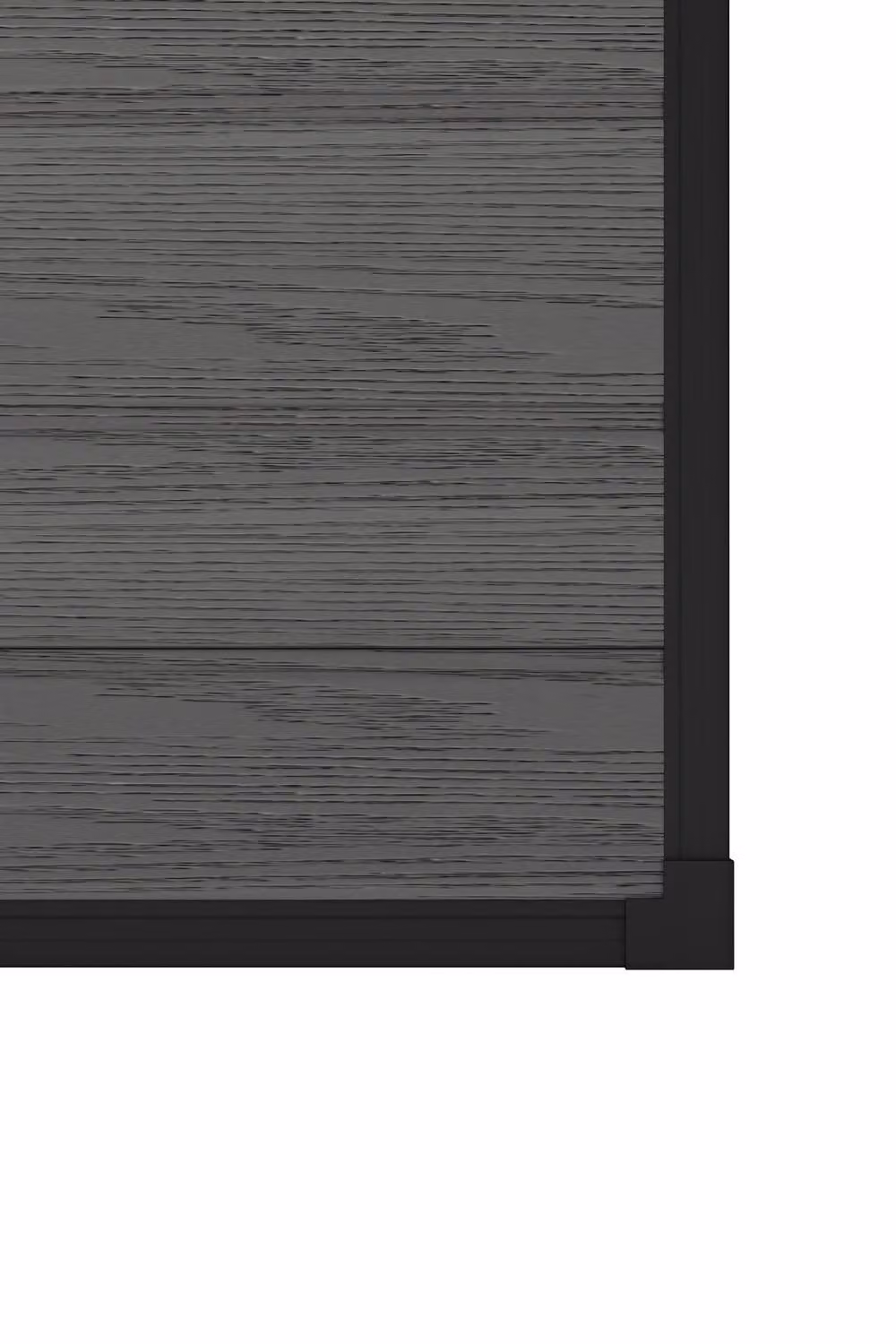 Living and Home Dark Grey Plastic Outdoor Garden Storage Shed with Single Pent Door, W: 182.88 cm, D: 182.88 cm, H: 182.88 cm – 5