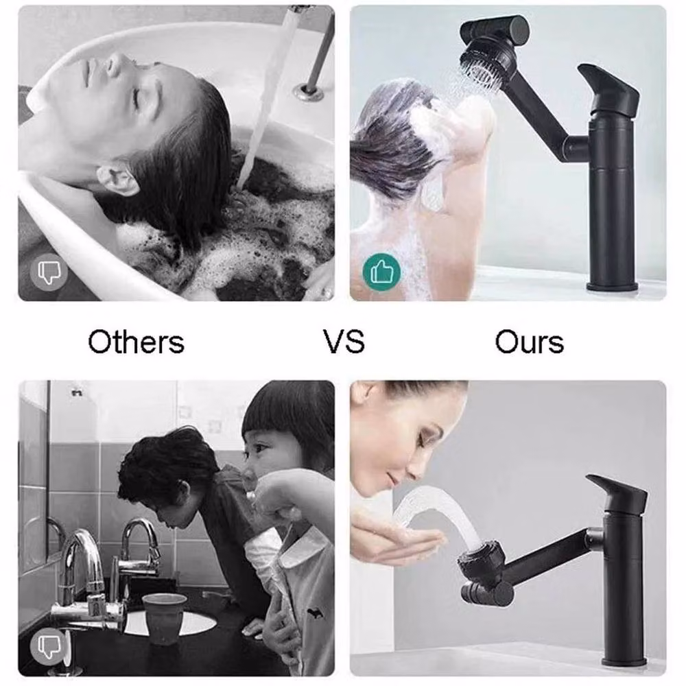 KORVIXA Matt Black Single Lever Kitchen Sink Mono Mixer Tap with Filtered Water Function – 4