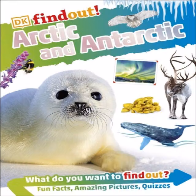 DK Findout Arctic & Antarctic Multicolour Paperback Book