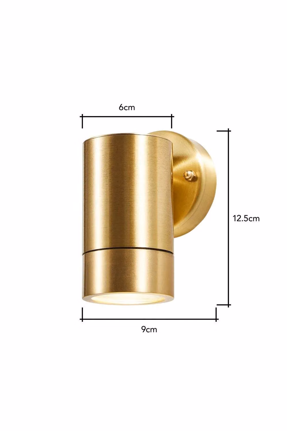 BHS Lighting Bruce Gold Outdoor Wall Light – 2