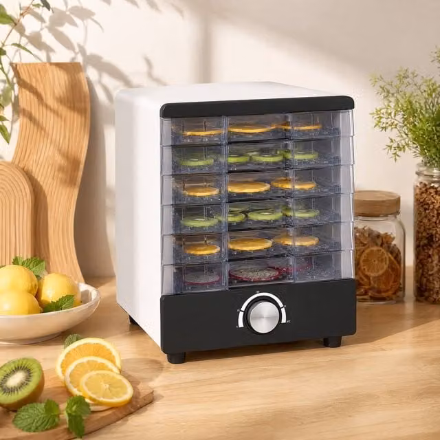 STILVORA Food Dehydrator with 7 Trays in White – 1