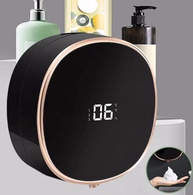 KORVIXA Automatic Touchless Soap Dispenser in Black – 1